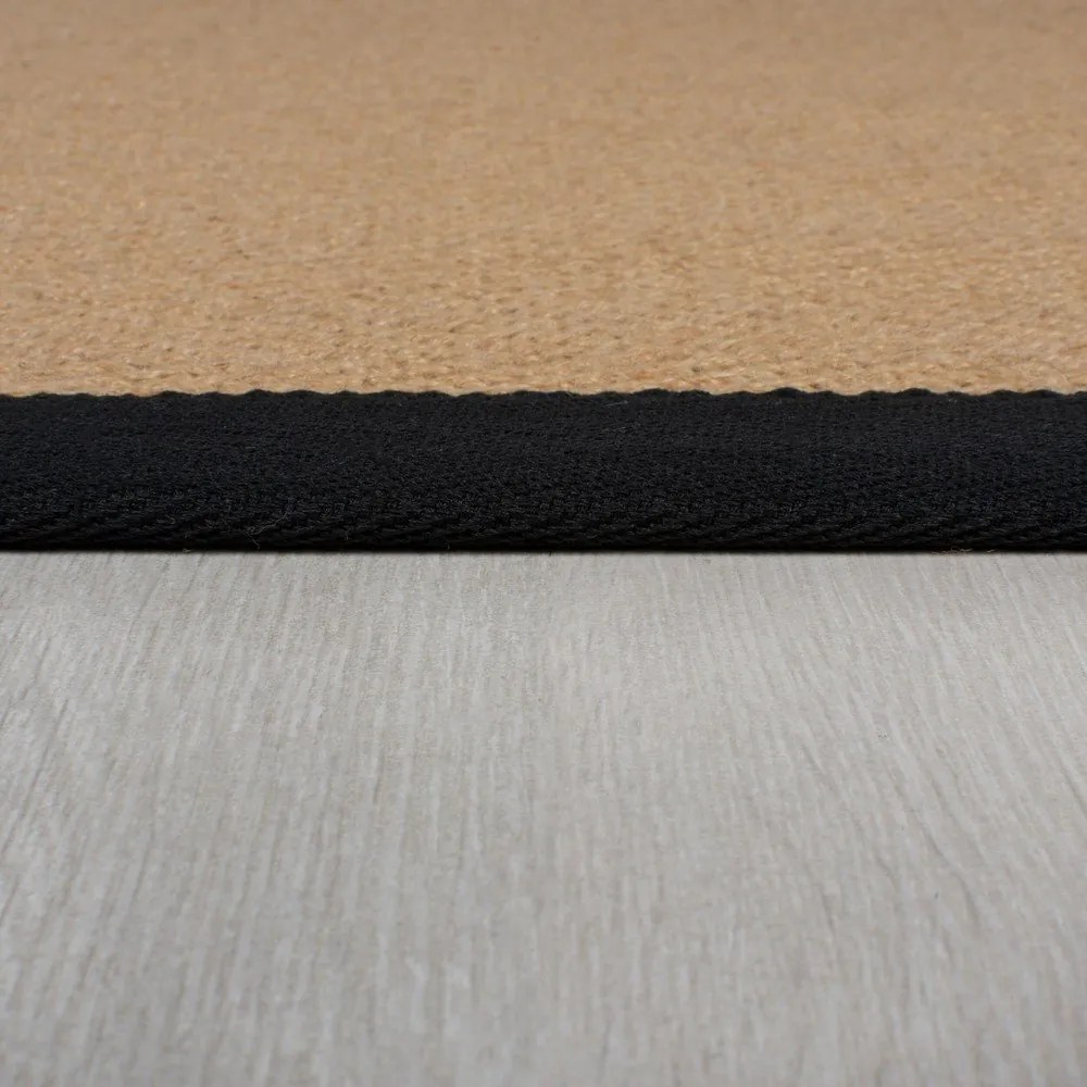 Пътека от юта в естествен цвят 60x800 cm Kira - Flair Rugs