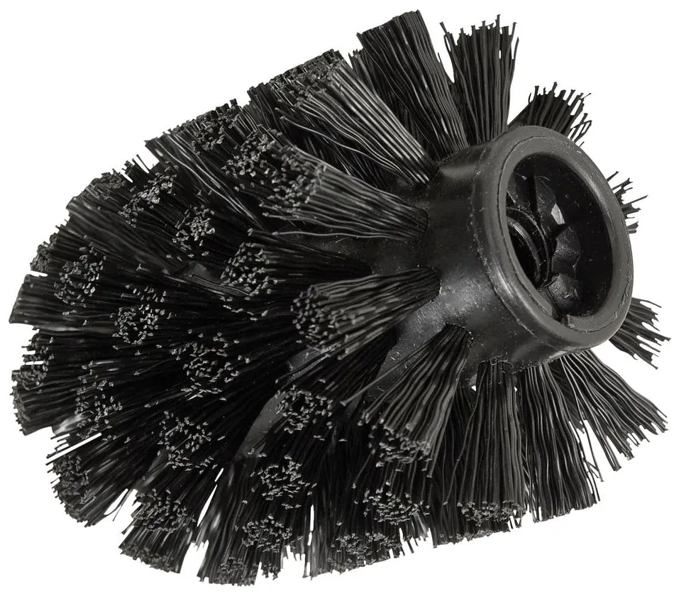 Черна сменяема глава за четка за тоалетна, ø 7,5 cm - Wenko