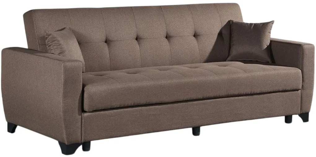 Разтегателен диван Baron 3seater-кафяво