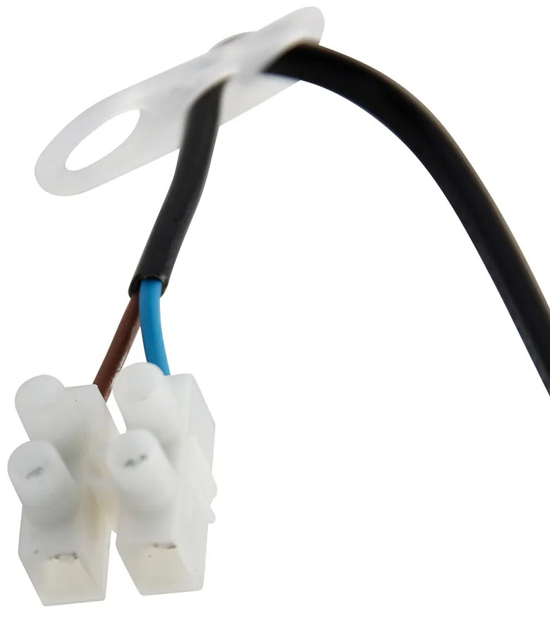 Комплект за окачване 6 черни патронника с крушки A60 - Move