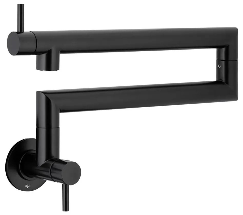 KFA Armatura 6623-030-81 - Кухненски смесител с шарнирно рамо DUERO POT FILLER матово черен