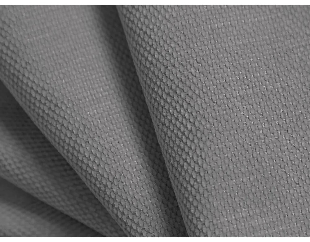 Светлосиво тапицирано двойно легло с място за съхранение с включена подматрачна рамка 140x200 cm Brody – Mazzini Beds