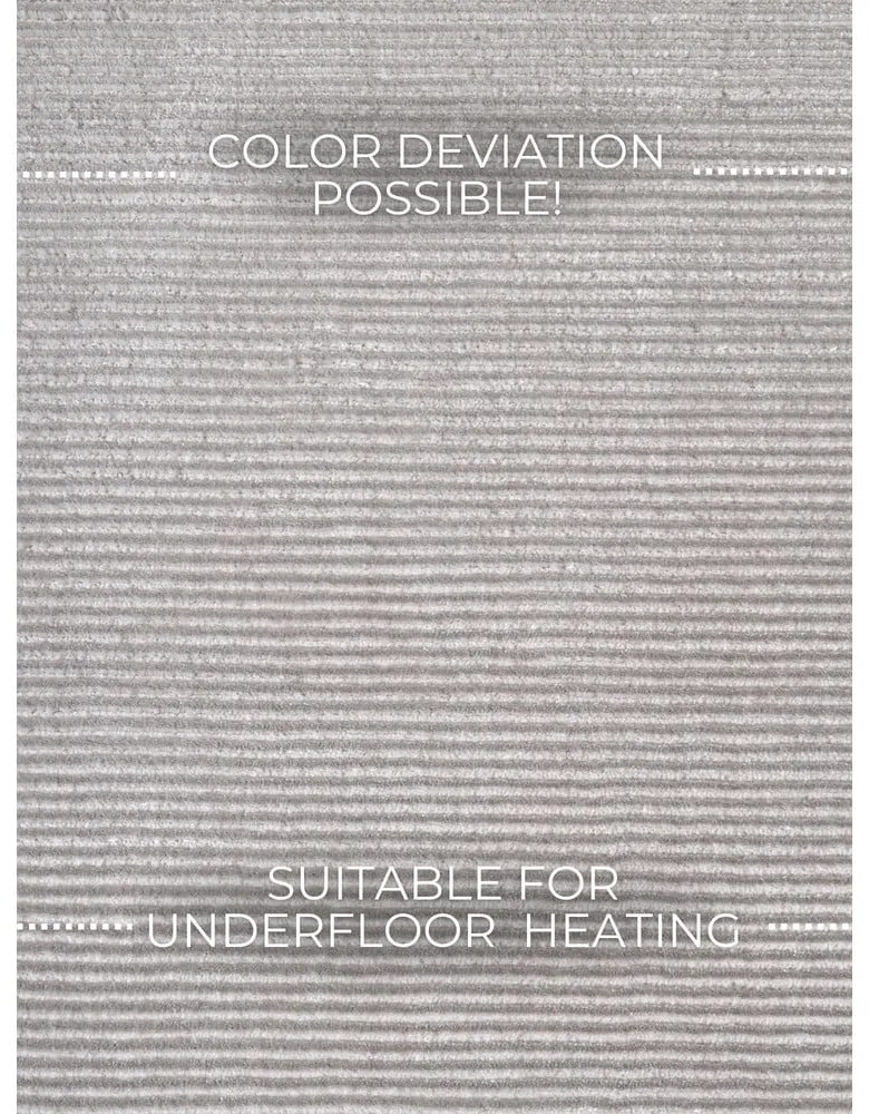 Сиво-кремав килим 160x235 cm Perles Dolomite – Elle Decoration