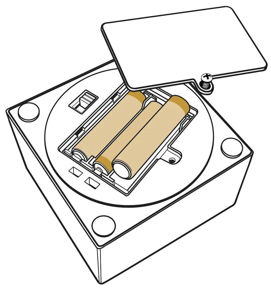 Бяла детска лампа Iconic – LEGO®