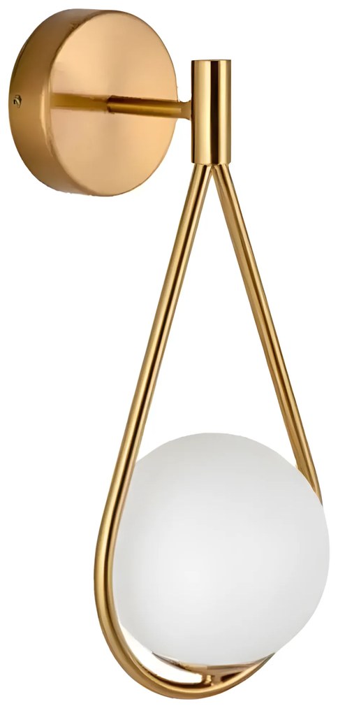 Аплик G094-1W GOLD WHITE