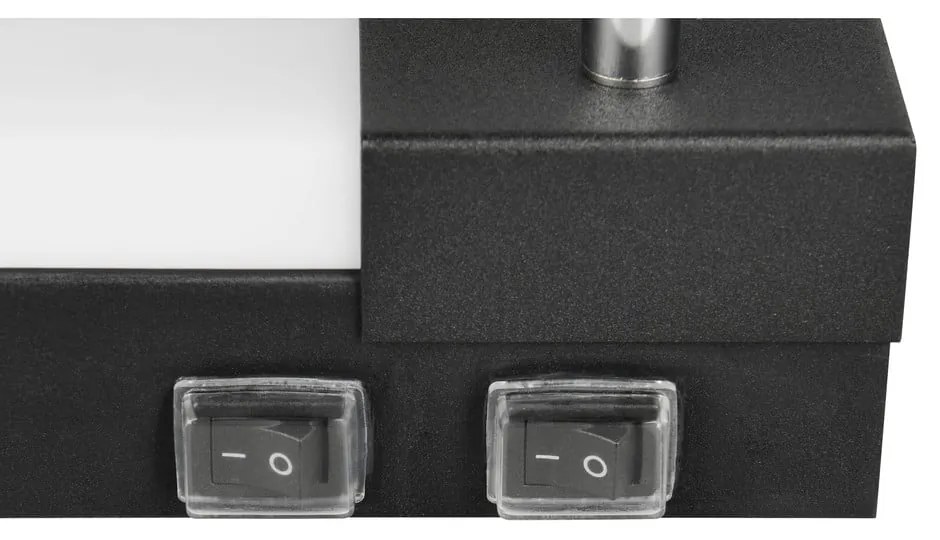 Матово черно LED стенна лампа Enrico – Trio