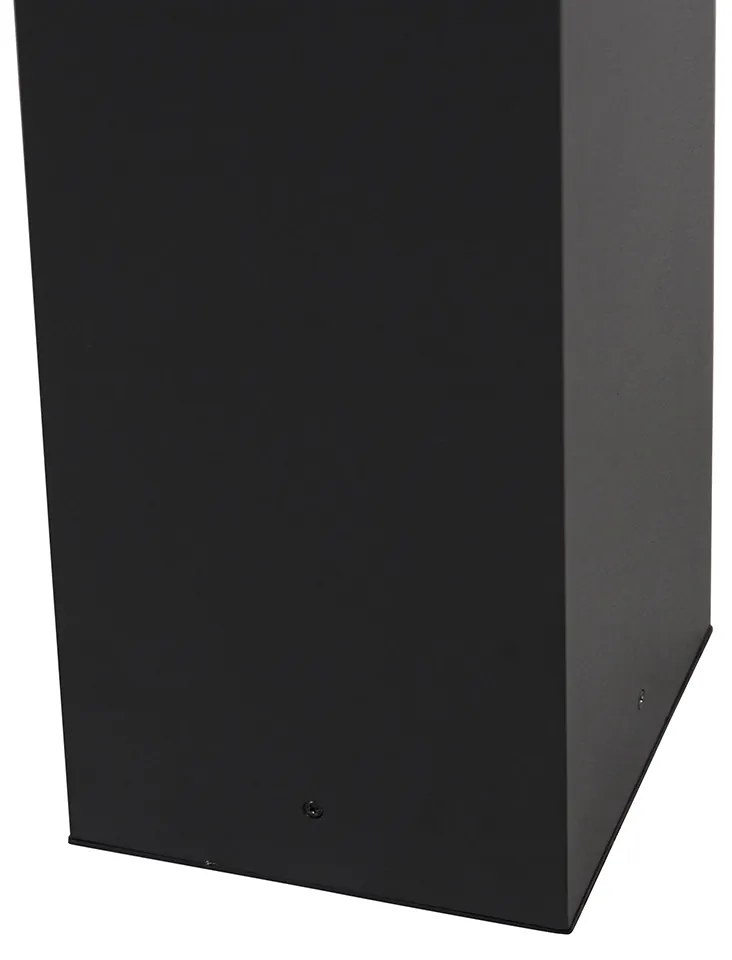 Интелигентна външна подова лампа черна 80 см с WiFi ST64 - Charlois