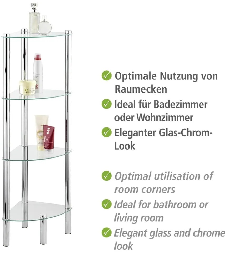 Ъглов рафт с 4 отделения Ъглов Yago - Wenko