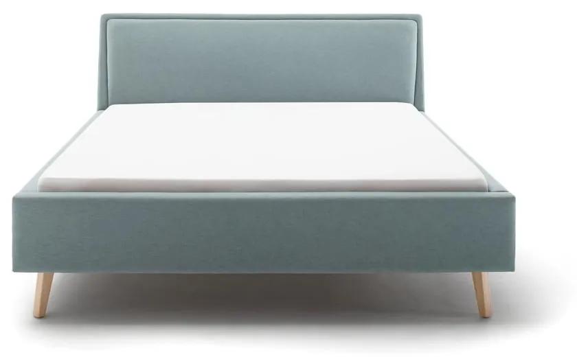 Сиво синьо двойно легло , 180 x 200 cm Frieda - Meise Möbel