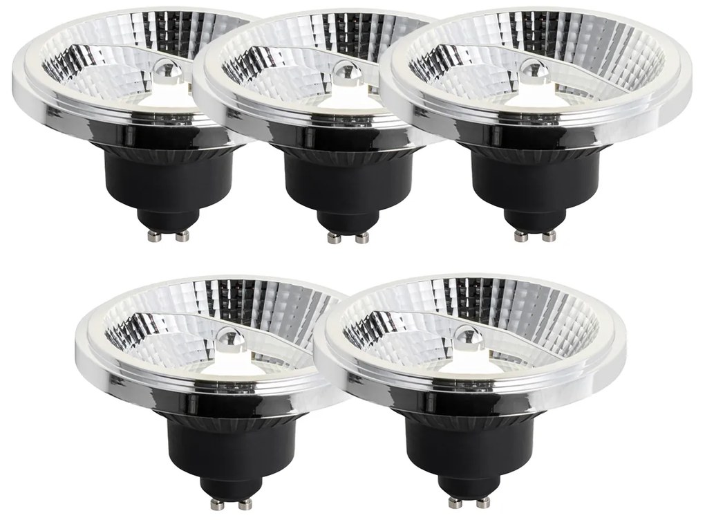 Комплект от 5 димируеми GU10 LED крушки 111мм 10.5W 770 lm 4000K