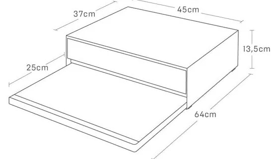 Метален допълнителен рафт Tower – YAMAZAKI