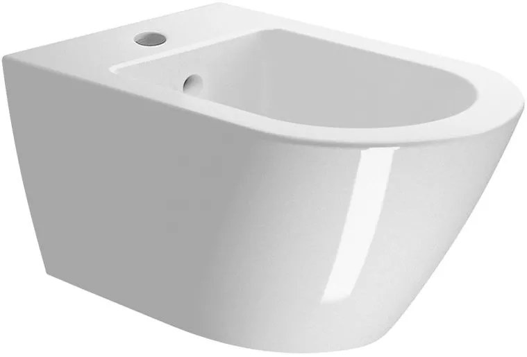 Окачване Биде Kube-X/55 GSI White