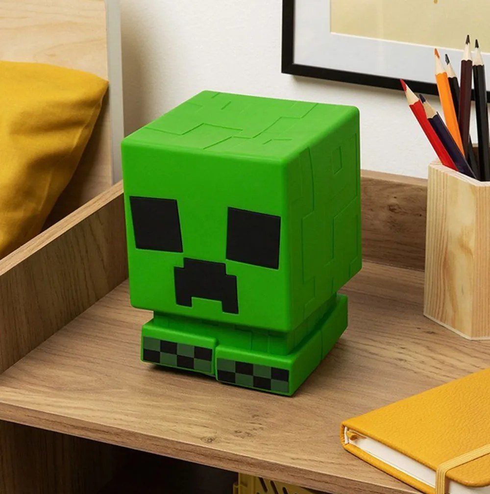 PALADONE Minecraft - силиконова презареждаща лампа Creeper