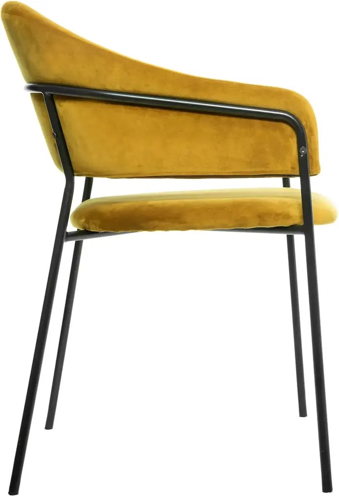 Трапезен стол atmosphera Siron - Тъмносив