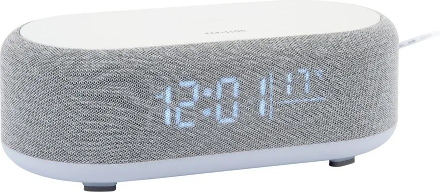 Дигитална аларма с безжично зарядно Vogue – Karlsson