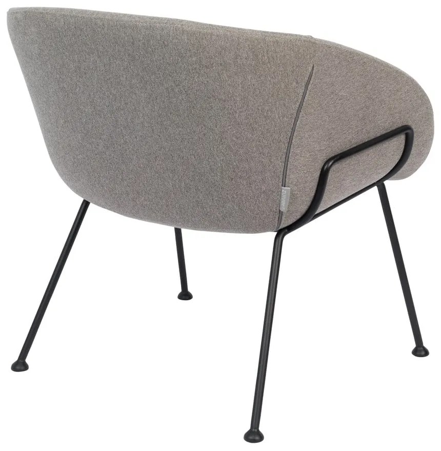 Сив фотьойл Feston - Zuiver