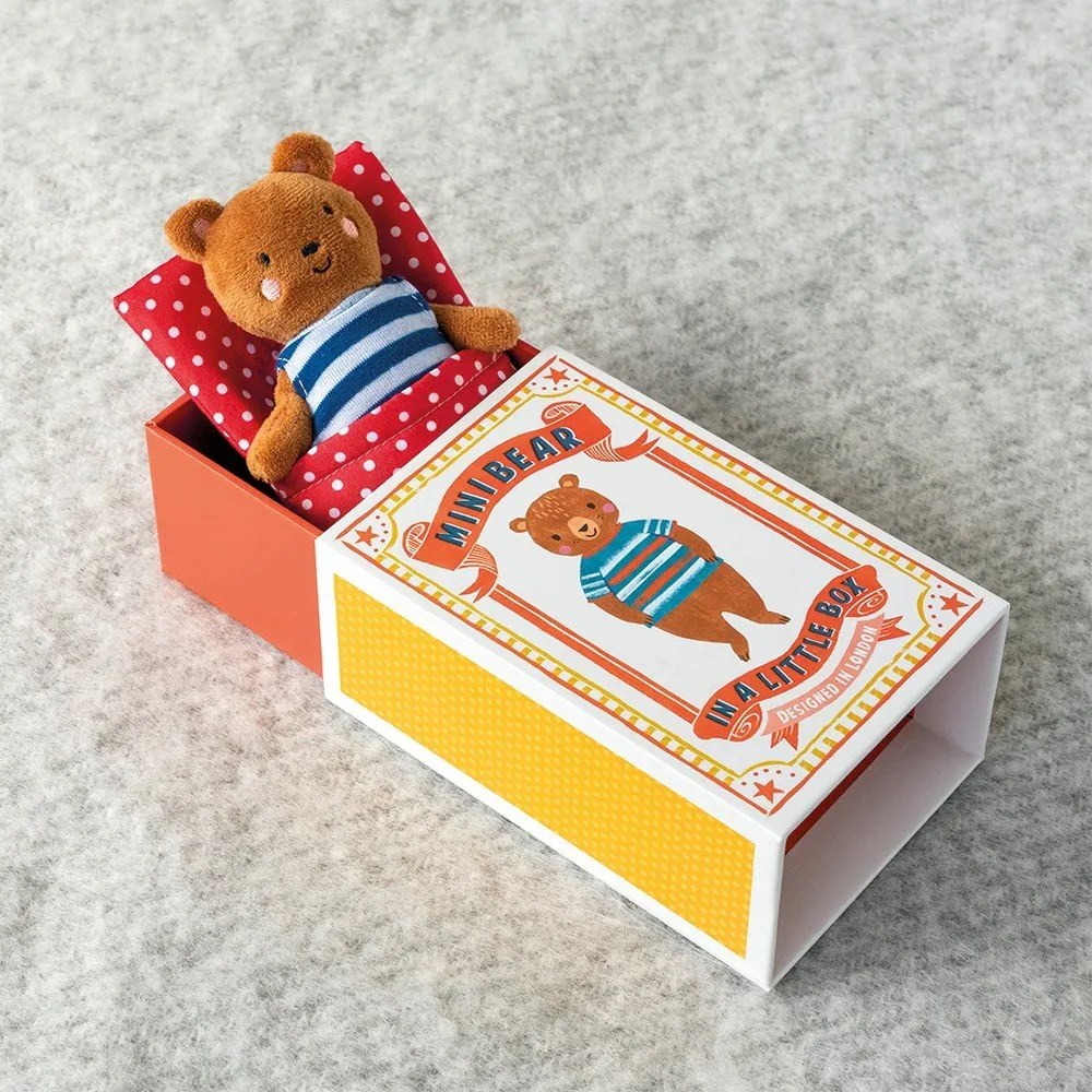Плюшена играчка Mini Bear in a Little Box – Rex London