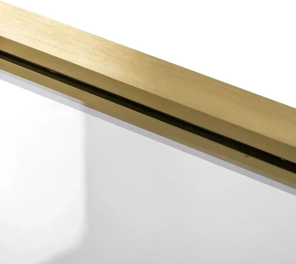 Душ кабина Rea Atlas 120x80 Brush Gold