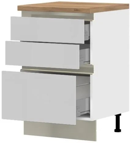 Подов шкаф Trinity R60-3M BOX-Anthraki Gualistero