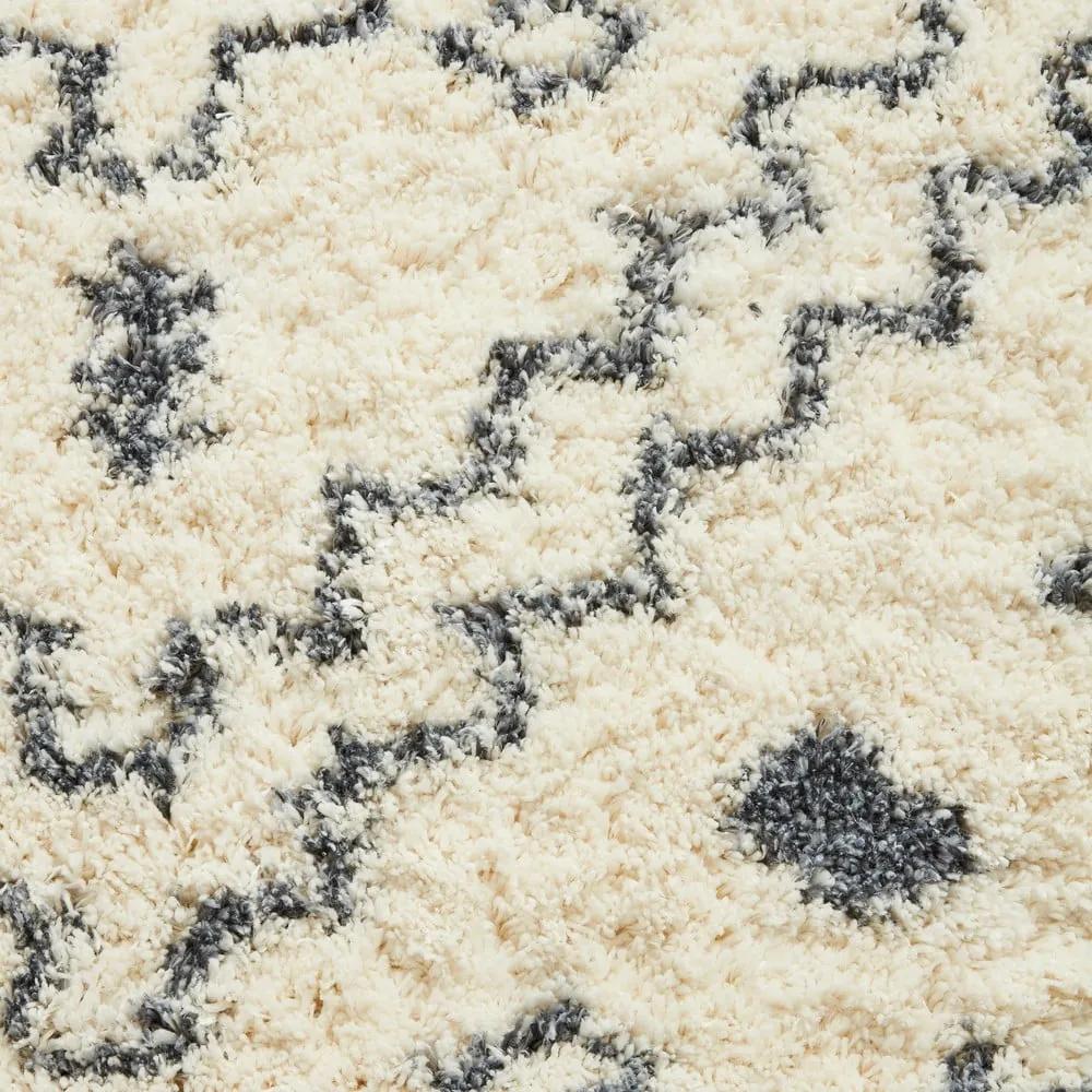 Кремав и бял килим Geo, 80 x 150 cm Aspen - Think Rugs