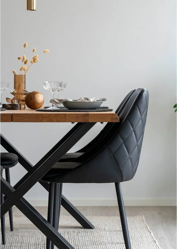 Трапезна маса с плот от масивен дъб , 140 x 95 cm Toulon - House Nordic