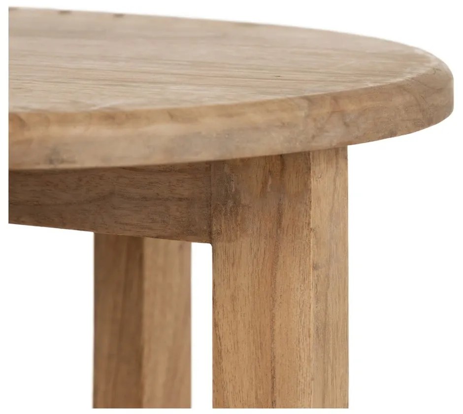 Кръгла странична масичка от масив от минди ø 40 cm Dala – Ixia