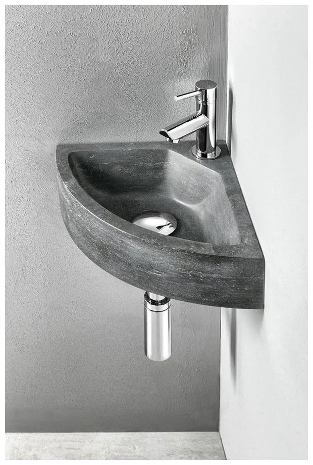 Стояща батерия за мивка в лъскаво-сребрист цвят Small – Sapho