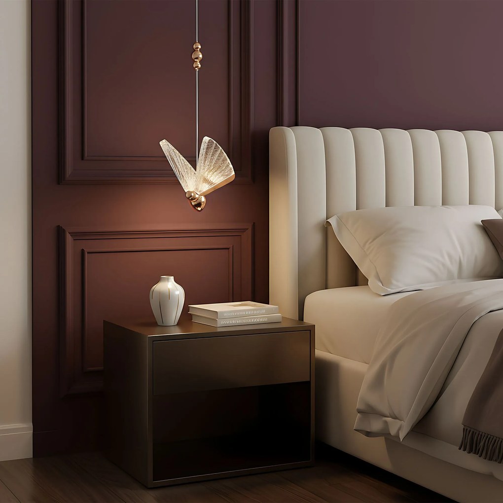 Висяща LED лампа LHJ105-1CP Gold