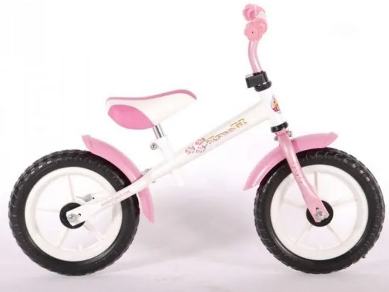 E&amp;L cycles -Метално колело за баланс розово - 12 инча