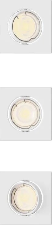 Philips - Комплект 3x вградени осветителни тела PERIDOT 1xGU10/7W/230V бяло