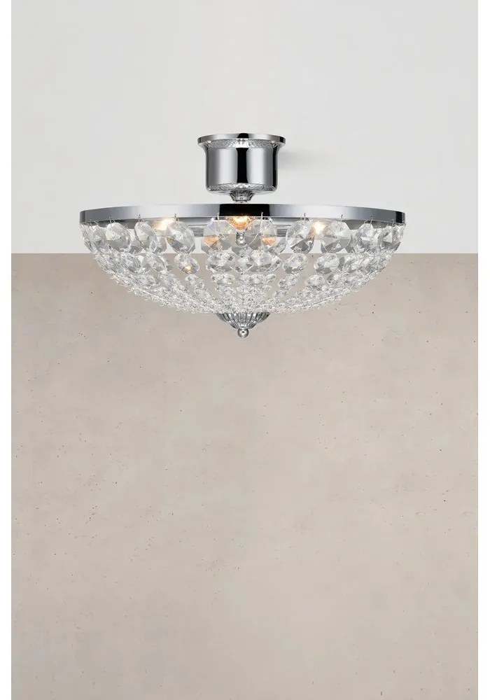 Осветително тяло за таван в сребрист цвят Gränsö – Markslöjd