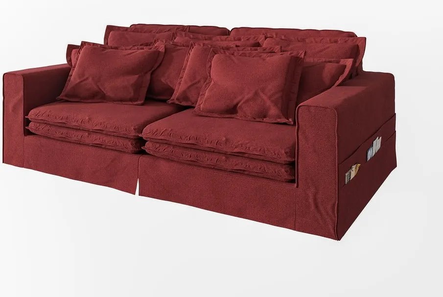 Червен диван 236 cm Nora – Ropez