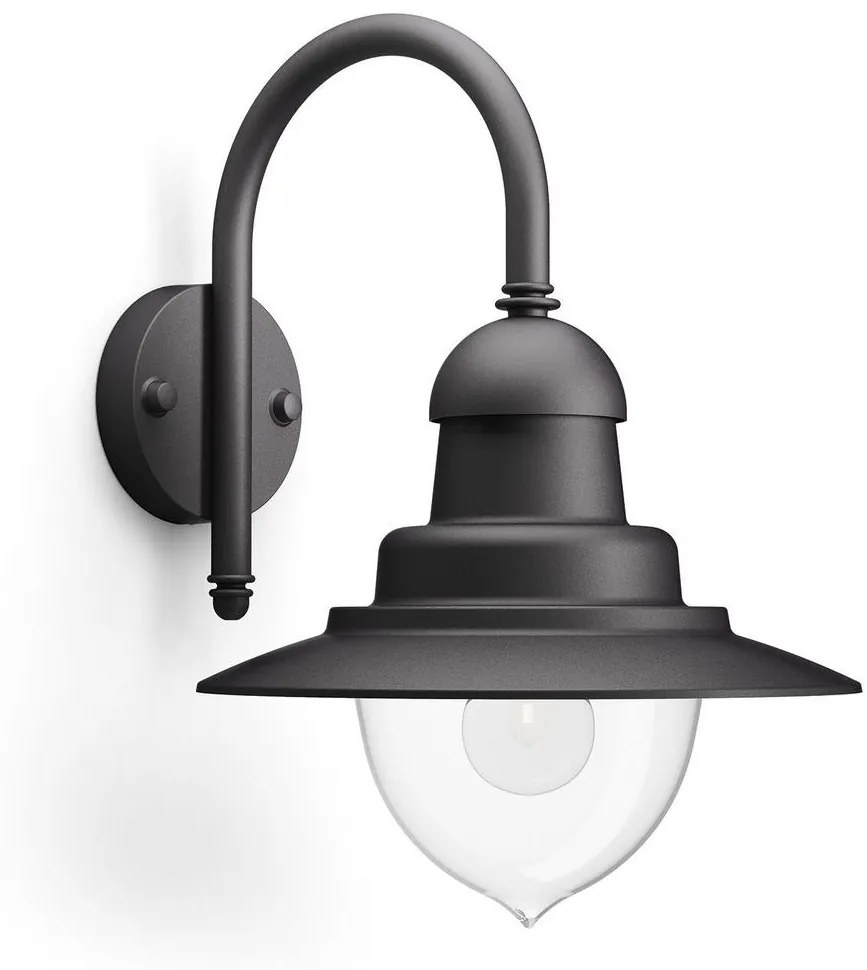 Philips 01652/30/PN - Външна, настенна лампа MYGARDEN RAINDROP 1xE27/60W/230V IP44