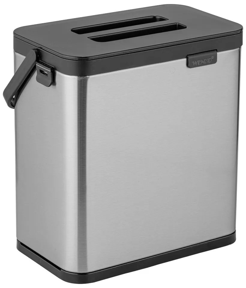 Контейнер за компостируеми отпадъци в матово сребрист цвят 3 l Colin – Wenko