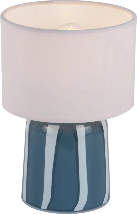 Синя метална LED настолна лампа (височина 20 cm) Verano LED – Leitmotiv