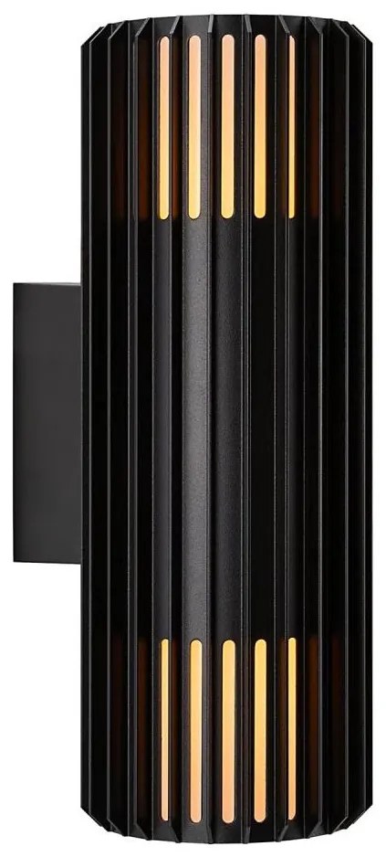 Nordlux - Екстериорен аплик ALUDRA 2xE27/15W/230V IP54 черен