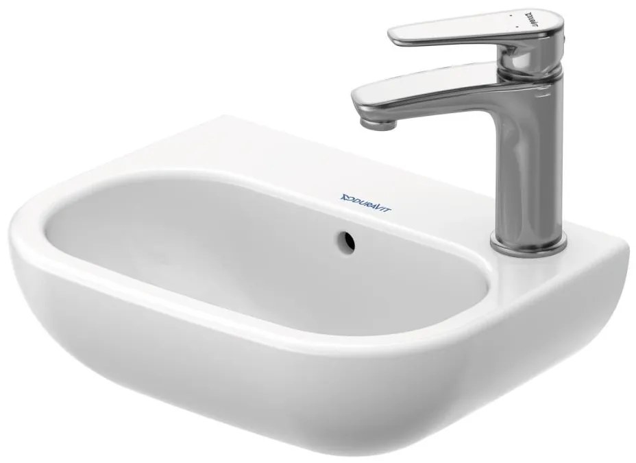 Duravit 7053600082 - Висяща мивка D-CODE 36x27 см керамика/бял гланц