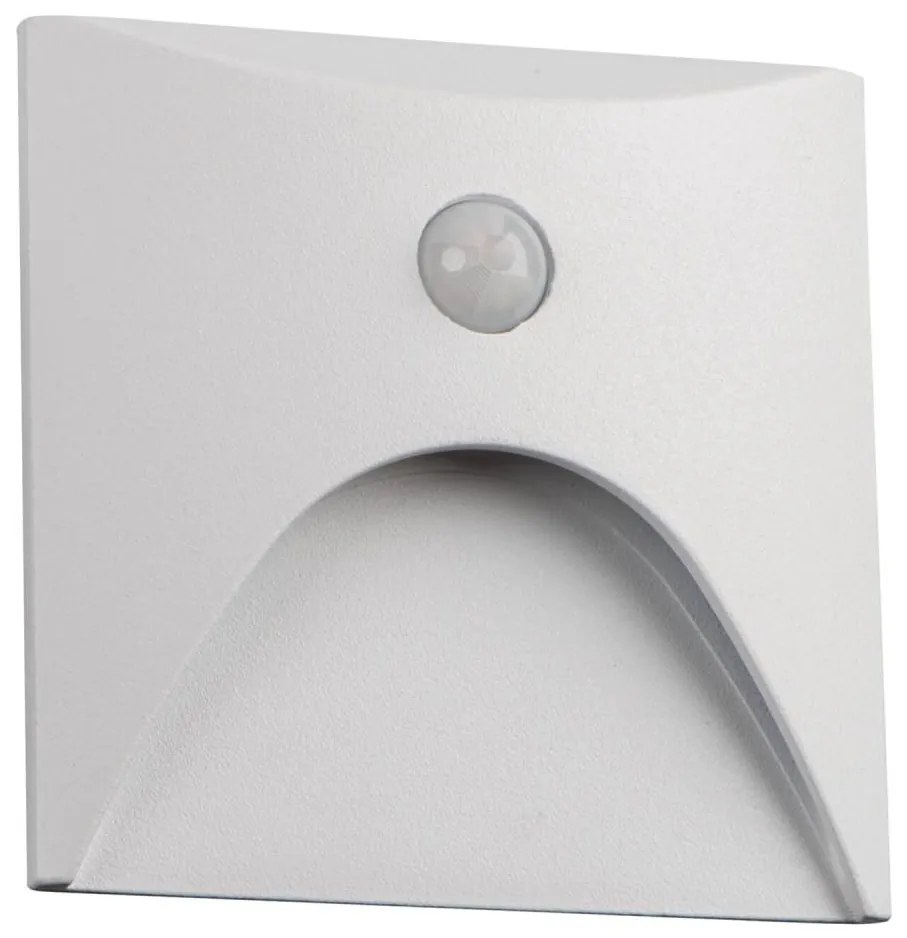 Kanlux 39129 - LED осветително тяло за стъпала с вграден сензор EXIN 2,5W/230V 3000K IP65 бяло hr.