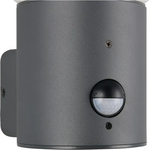 Стенно външно осветително тяло със сензор за движение ø 18 cm Mures – Trio