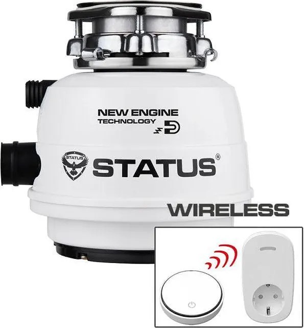 Status Next 200 Wireless Мелница за хранителни отпадъци Диспозер