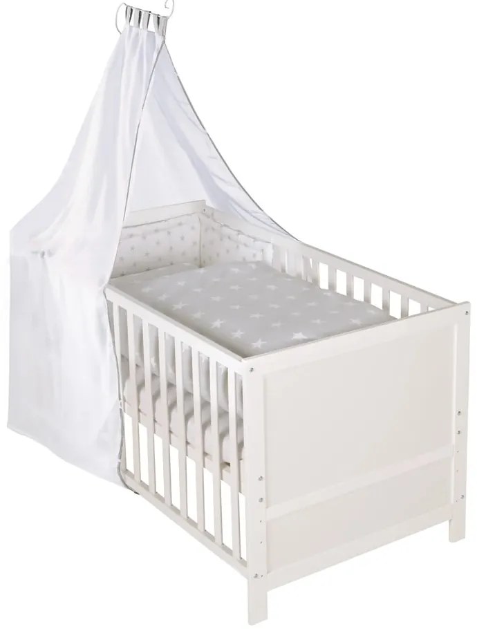 Бяло детско легло 70x140 cm - Roba