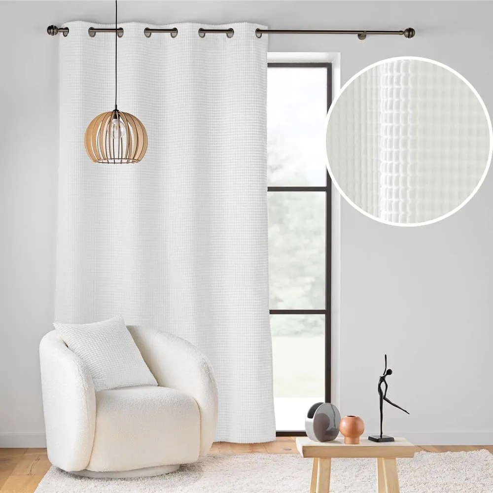 Бяло перде 140x260 cm Swing – douceur d'intérieur