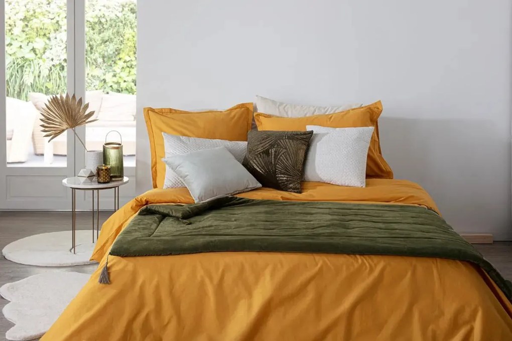 Шалте atmosphera Sonia, Велур, 80x180 cm - Каки