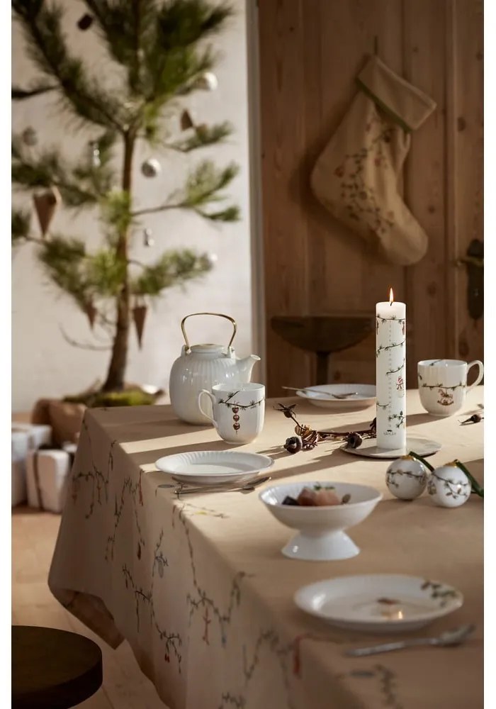 Порцеланова коледна топка ø 6 cm Hammershøi Christmas Bauble 2025 – Kähler Design