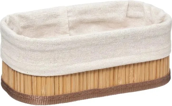 Комплект от 3 коша за съхранение 5five, Бамбук, Естествен