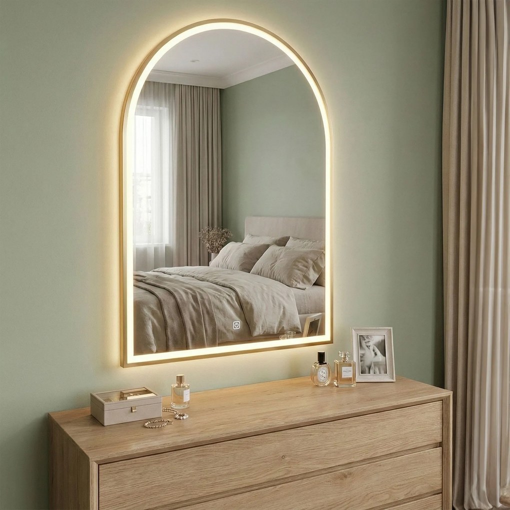 Огледало LED 60x100cm DART GOLD