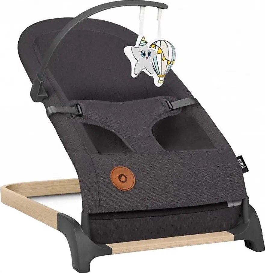 Lionelo - Детска люлка JUNE антрацит