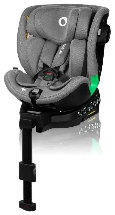 Lionelo - Автокресло с база HARMONY i-Size 40-150 см, сиво
