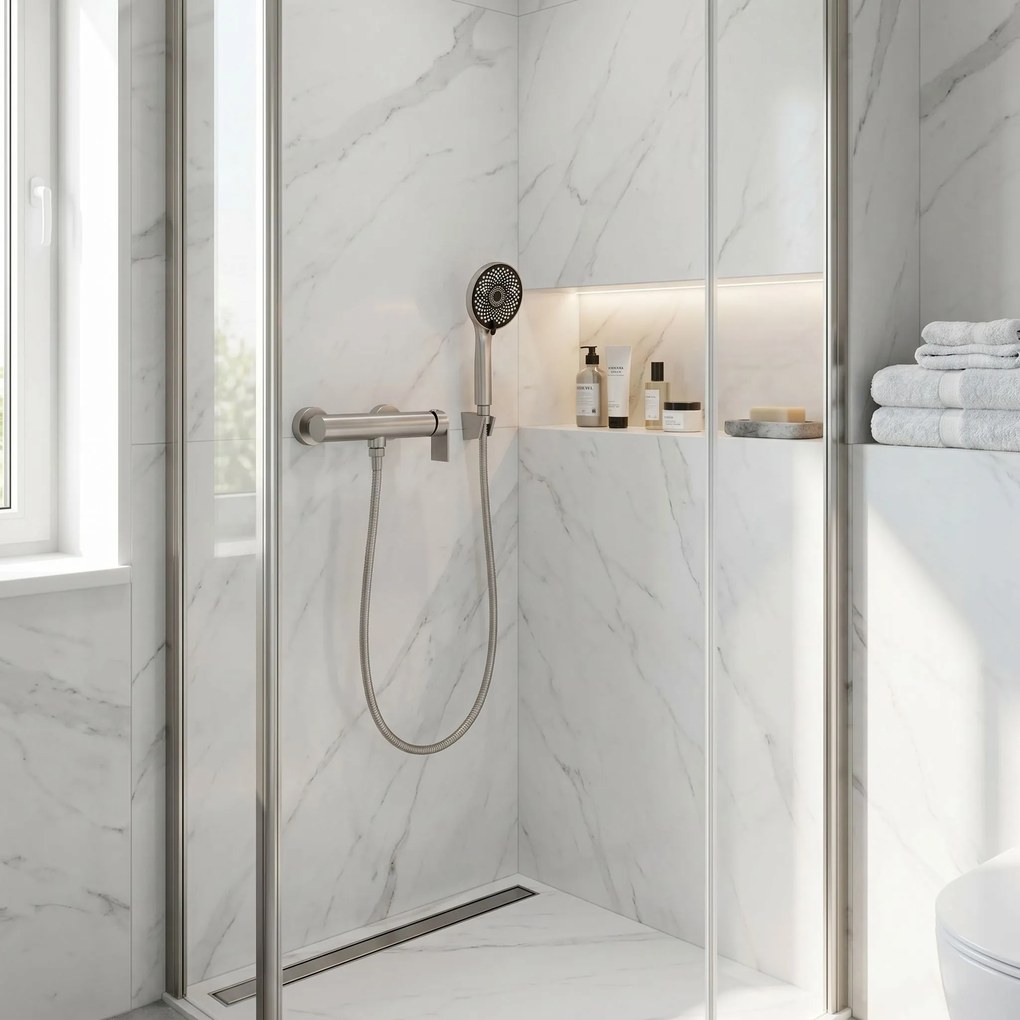 Смесител за душ Rea Hunter Brushed Nickel