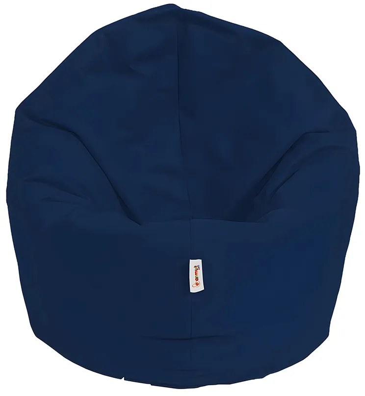 Градински пуф Iyzi 100 Cushion Pouf, цвят Тъмно син